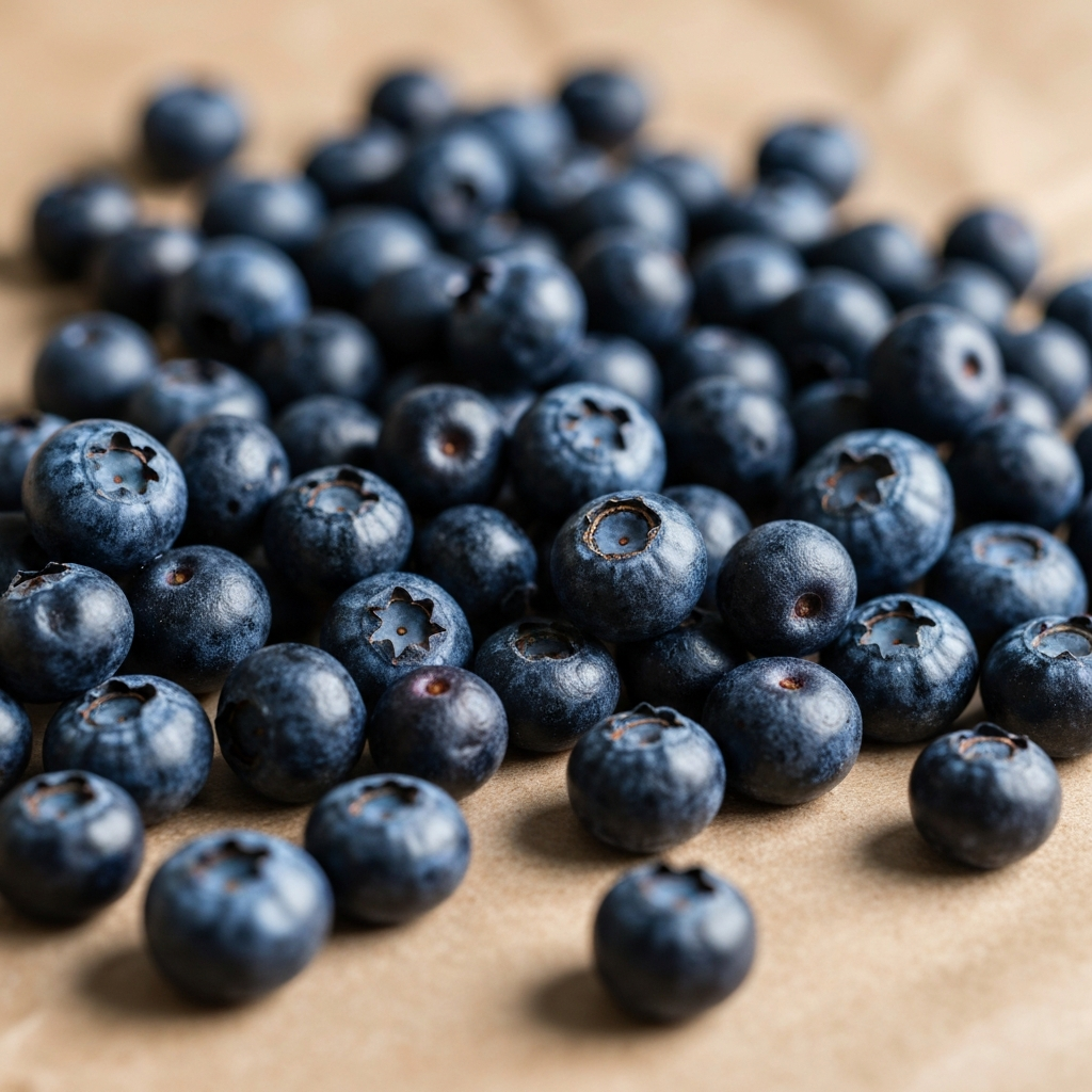 Freeze-dried wild blueberries